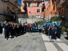 Panchina azzurra a Montecorvino Pugliano